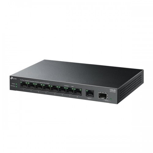 TP-LINK 8port PoE 60w Gigabit Yönetilemez Switch LS1210GP