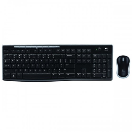 LOGITECH MK270 Kablosuz Q Trk Siyah Multimedya Klavye - Mouse Set 920-004525