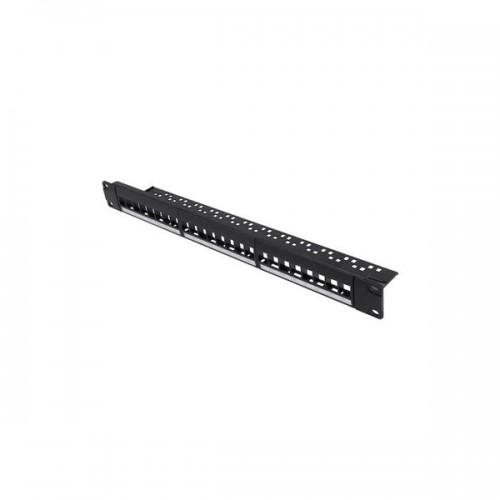 PG 1U 24port Cat6 Utp Boş Patch Panel PG-24-B