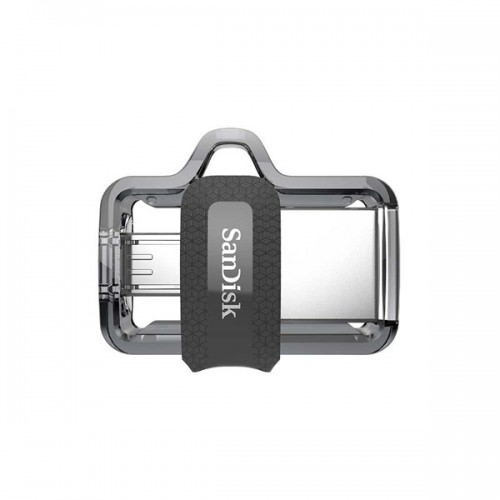 SANDISK 128GB microUSB,USB 3.0 Ultra Dual Drive M3.0 SDDD3-128G-G46 150mb/s Siyah Taşınabilir Bellek