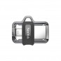 SANDISK 128GB microUSB,USB 3.0 Ultra Dual Drive M3.0 SDDD3-128G-G46 150mb/s Siyah Taşınabilir Bellek