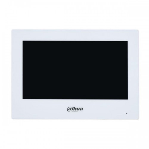DAHUA 7" Dokunmatik DHI-VTH2621GW-WP Dahili WıFı IP Intercom Monitörü 1024x600 Beyaz
