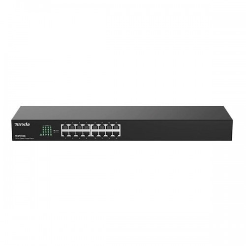 TENDA 16port Gigabit Yönetilemez Switch Çelik Kasa TEG1016G