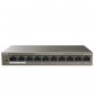 TENDA 8port PoE 63w 10/100 Yönetilemez Switch TEF1110P-8-63W