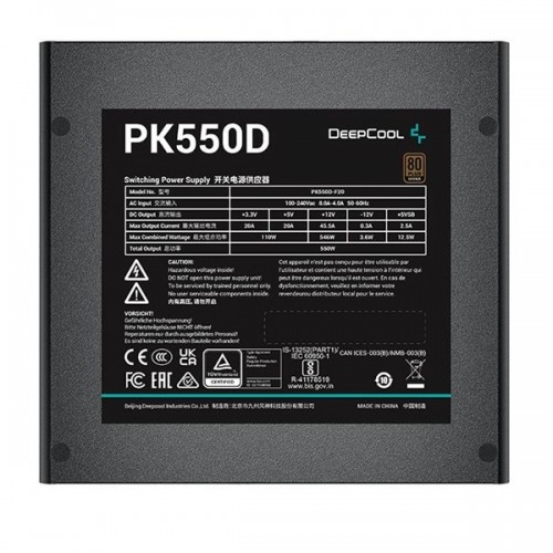 DEEPCOOL 550W 80+ BRONZE PK550D Power Supply