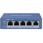 HIKVISION 4port PoE 30w Gigabit Yönetilemez Switch DS-3E0505P-E/M