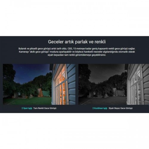 EZVIZ 2MP Bullet 2.8mm Wıfı Kablosuz IP Kamera Bataryalı CS-CB3/SP