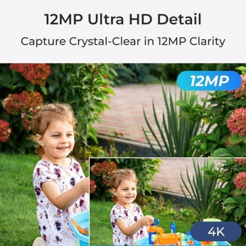 REOLINK 12MP Bullet 2.8mm Renkli IP Kamera IP67 P344