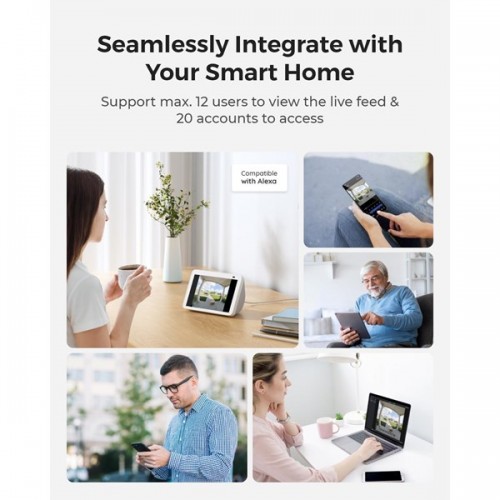 REOLINK 4MP Video Dorbell Bataryalı Kapı Zili IP Kamera PoE