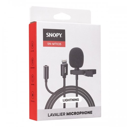 SNOPY SN-MTK35 Yaka Mikrofonu
