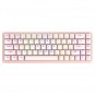 RAMPAGE REBEL USB Q Kırmızı Switch Pembe Gaming Klavye klavye
