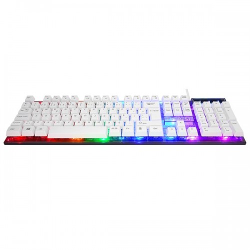 EVEREST LUMINAX USB Q Beyaz Gaming Klavye - Mouse Set KM-198