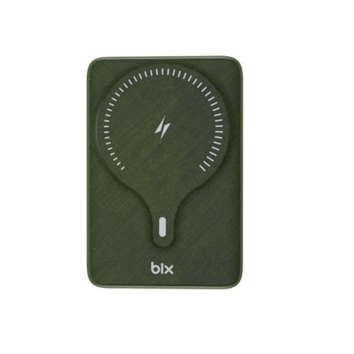 BIX 10000mAh BXPB105-GRE 22.5W-15W Kablosuz Powerbank Yeşil
