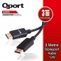 QPORT 3metre Q-DP34 DP Kablo 1.4V