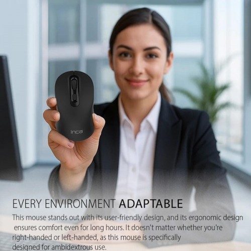 INCA ERGONOMİC DESİGN Siyah Mouse IWM-288T