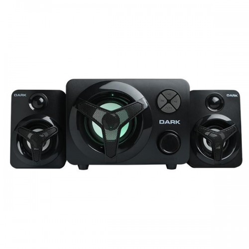 DARK SP-215 2+1 3.5mm Stereo Jak Siyah 12w RMS Multimedia Hoparlör