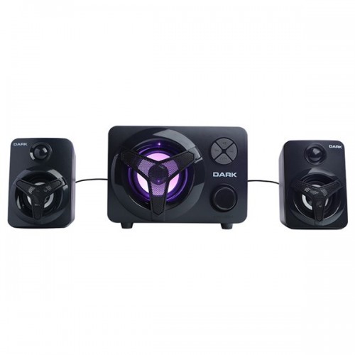 DARK SP-215 2+1 3.5mm Stereo Jak Siyah 12w RMS Multimedia Hoparlör
