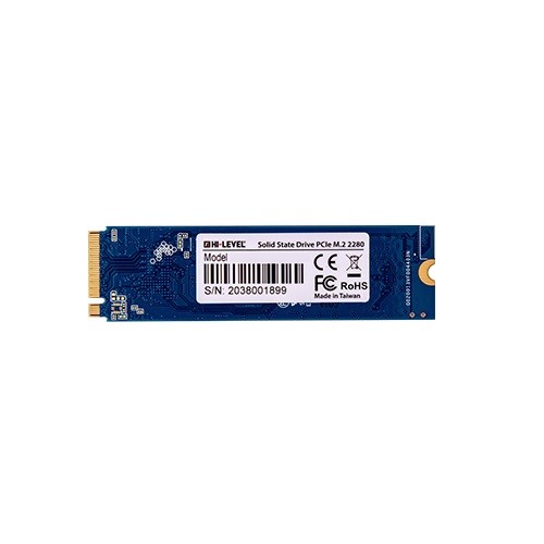 HI-LEVEL 512GB HLV-M2PCIeSSD2280/512G 3300- 3100MB/s M2 NVME GEN3 Disk