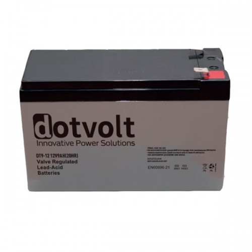 DOTVOLT 12v 9amper DT9-12 Kuru Tip Akü