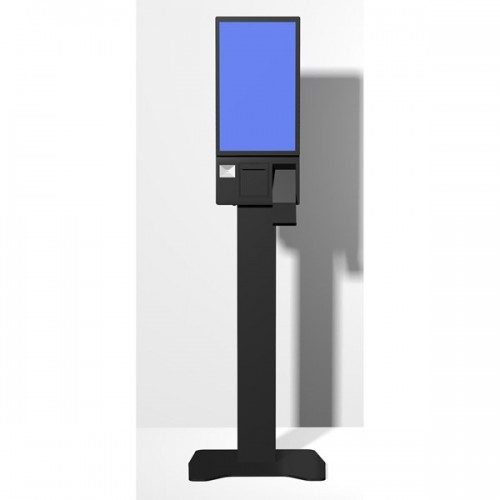 TIWOX 21.5" K-2150B CORE i7 5.nesil 16GB RAM-256GB SSD-W102D-Karekod ve Barkod Yazıcılı Kiosk Siyah