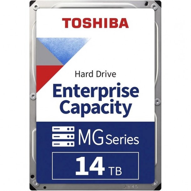 TOSHIBA 3.5" 14TB MG09ACA14TE 7200 RPM 512MB SATA-3 NAS ve Güvenlik Diski