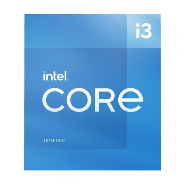 INTEL CORE i3 10100F 6MB 4çekirdekli VGA YOK 1200p 65w Kutusuz+Fansız