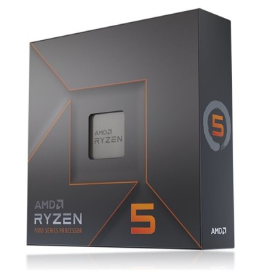 AMD RYZEN 5 7600X 38MB 6çekirdekli O/B UHD AM5 105w Kutulu+Fansız