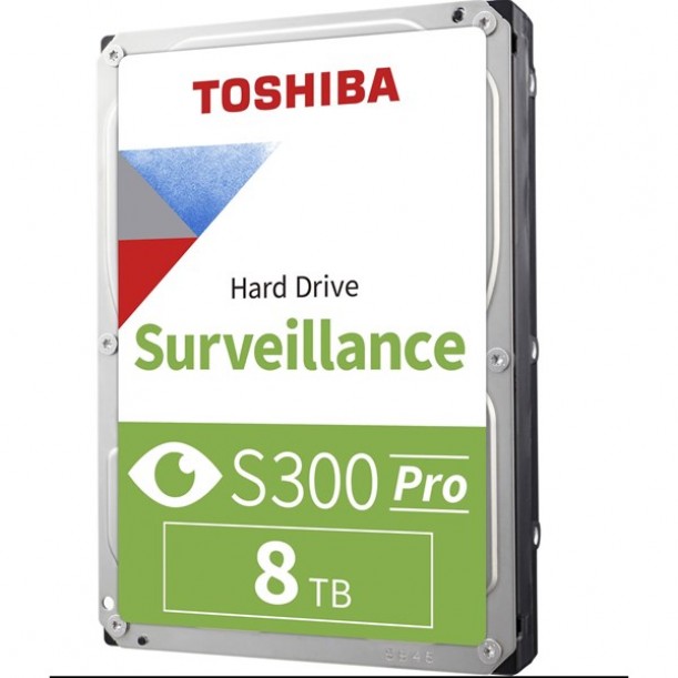 TOSHIBA 3.5" 8TB S300 PRO MD10ADA800V 7200 RPM 256MB SATA-3 Güvenlik Diski