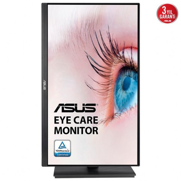 ASUS 27" IPS VA27EQSB 5MS 75HZ HDMI-DP PIVOT EV OFİS MONİTÖRÜ 1920X1080