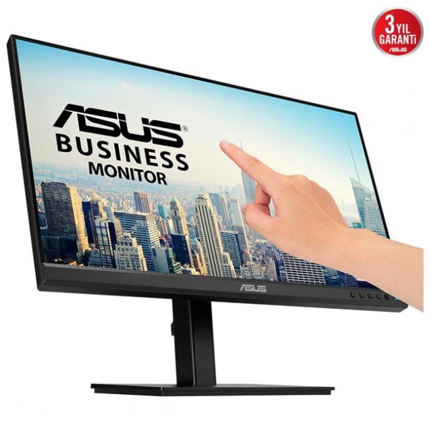 ASUS 23.8" DOKUNMATIK IPS BE24ECSBT 5MS 75HZ HDMI-DP-USBC PIVOT KURUMSAL MONİTÖR 1920X1080