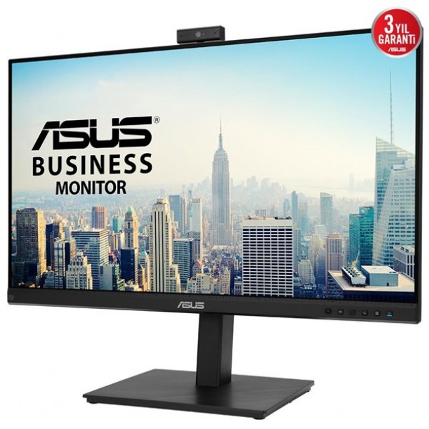 ASUS 27" IPS BE279QSK 5MS 60HZ HDMI-DP USBC PIVOT VIDEO KONFERANS MONİTÖRÜ 1920X1080