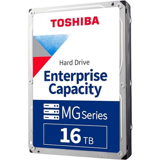 TOSHIBA 3.5" 16TB MG09ACA16TE 7200 RPM 512MB SATA-3 NAS ve Güvenlik Diski