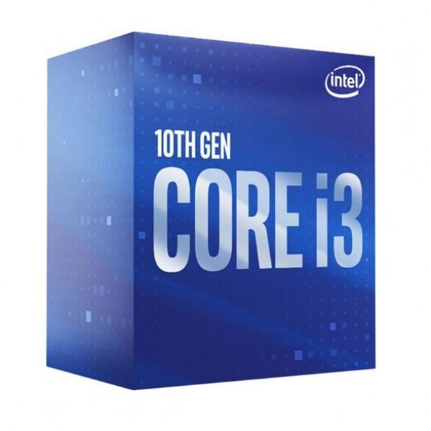 INTEL CORE i3 10100 6MB 4çekirdekli O/B UHD630 1200p 65w Kutulu+Fanlı