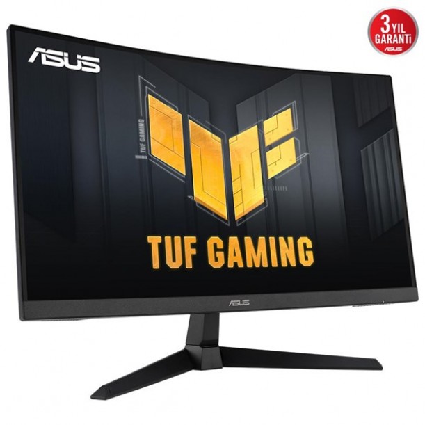 ASUS 27" VA TUF GAMING VG27VQ3B 1MS 180Hz HDMI-DP Kavisli Gaming Monitör (1920 X 1080)