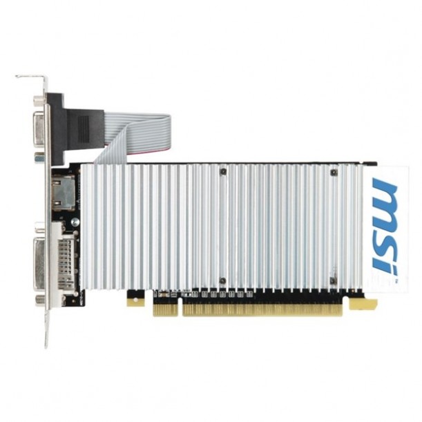 MSI G210 1GB N210-1GD3/LP DDR3 64bit HDMI DVI PCIe 16X v2.0 Fansız