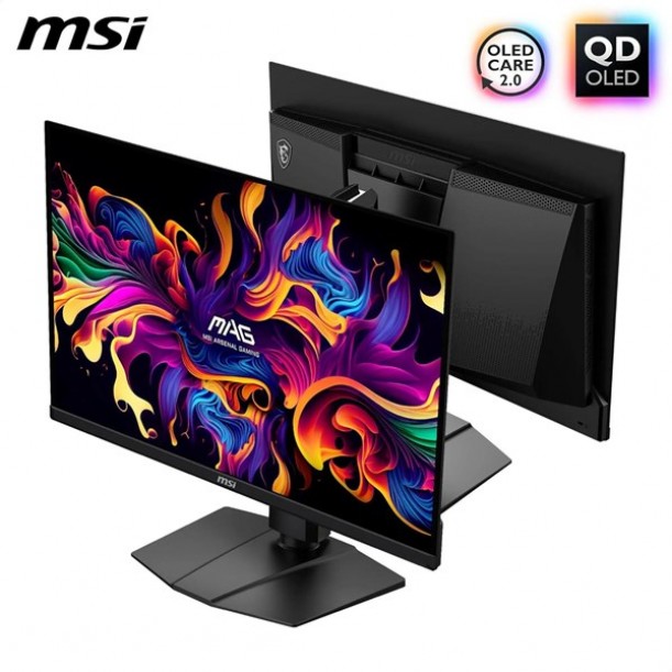 MSI 26.5" QD OLED MAG 271QPX 0.03MS 360HZ HDMI-DP USBC GAMING MONİTÖR 2560X1440