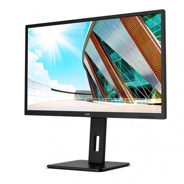 AOC 31.5" IPS Q32P2 4MS 75HZ HDMI-DP KURUMSAL PIVOT MONİTÖR 2560X1440