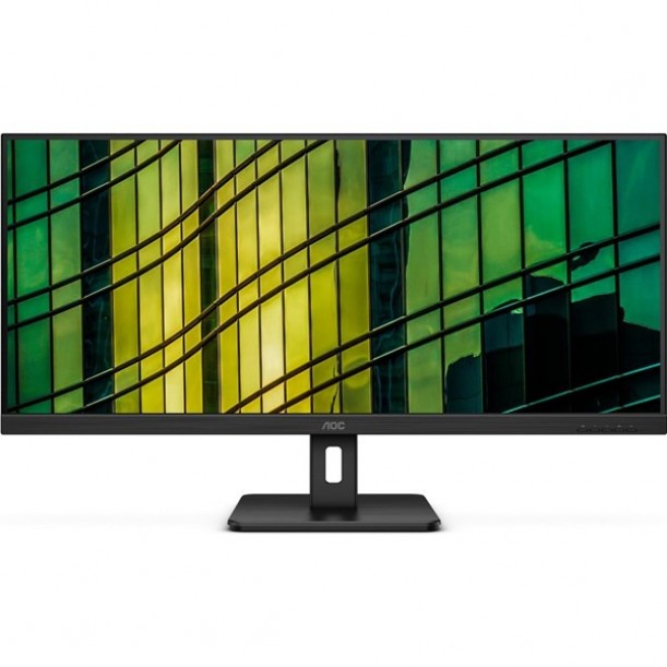 AOC 34" VA U34E2M/BK 4MS 75Hz HDMI-DP EV Ofis Tipi Monitör (3440 X 1440)