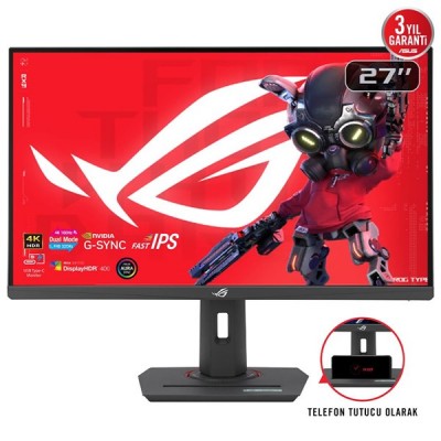 ASUS 27" FAST ROG STRIX IPS XG27UCG 1MS 320HZ HDMI-DP USBC GAMING MONİTÖR 3840X2160