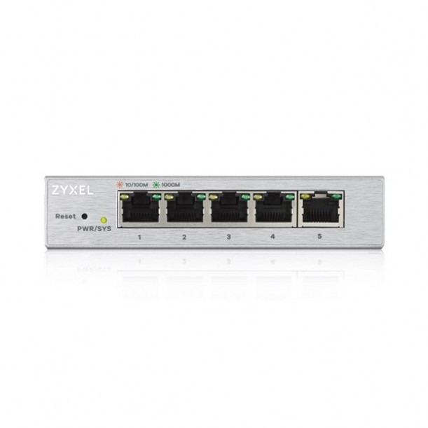 ZyXEL 5port GS1200-5 GIGABIT Yönetilebilir Switch Masaüstü