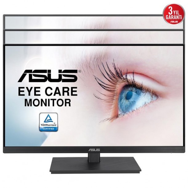 ASUS 27" IPS VA27EQSB 5MS 75HZ HDMI-DP PIVOT EV OFİS MONİTÖRÜ 1920X1080