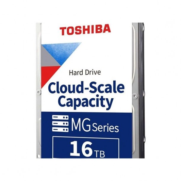 TOSHIBA 3.5" 16TB MG09ACA16TE 7200 RPM 512MB SATA-3 NAS ve Güvenlik Diski