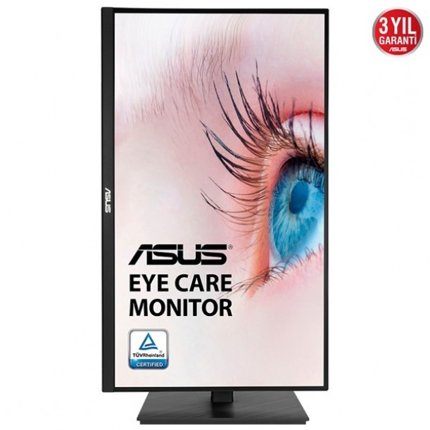 ASUS 27" IPS VA27AQSB 1MS 75Hz HDMI-DP Pivot EV Ofis Tipi Monitör (2560 X 1440)