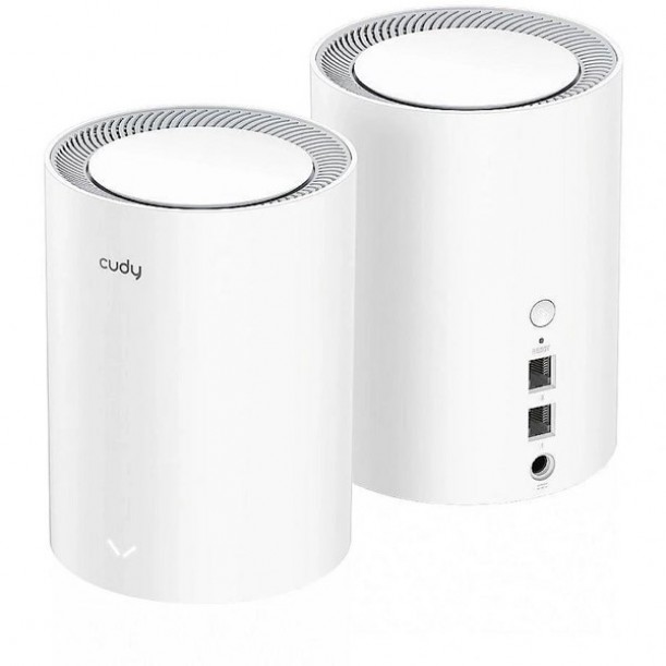 CUDY M1800 AX1800 Dual Band EV Ofis Tipi Mesh Router 2-li paket