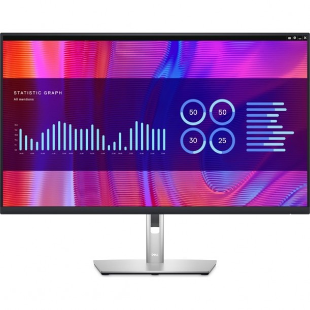 DELL 31.5" IPS P3223DE 5MS 60HZ HDMI-DP USB-C KURUMSAL MONİTÖR 2560X1440