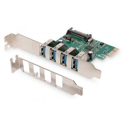 DIGITUS 4port DS-30221-1 PCIe USB 3.0 Çoklayıcı