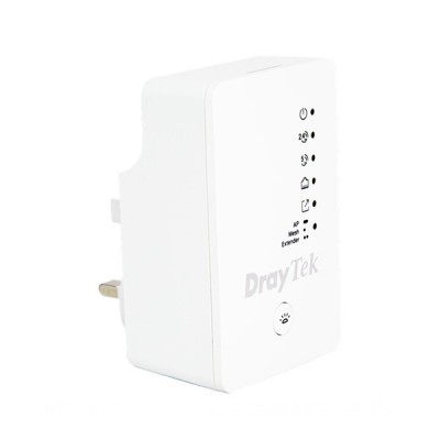 DRAYTEK Vigor AP802 AC1200 Dual Band Mesafe Genişletici Kurumsal Access Point Priz Tip