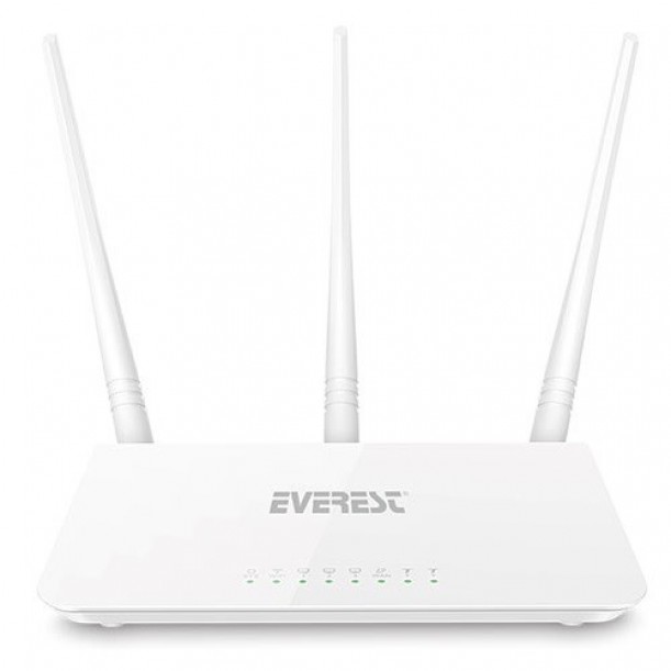 EVEREST EWR-F303 N300 2.4GHZ Mesafe Genişletici EV Ofis Tipi Router Router