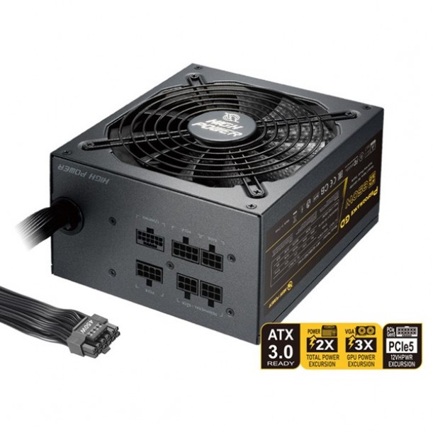 HIGH POWER 850W 80+ GOLD Performance HP1-S2850GD-F12S PCIE 5.0 Power Supply