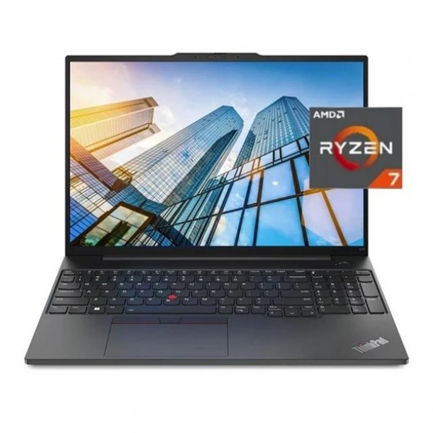 LENOVO 16" WUXGA THINKPAD E16 G1 21JT0017TX RYZEN 7 7730U-16GB RAM-512GB NVME-FDOS